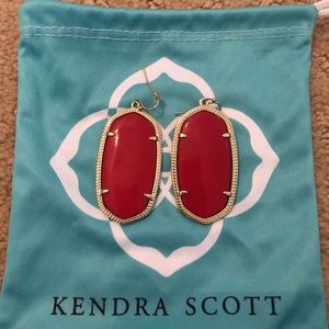 Kendra Scott Danielle gold drop earrings